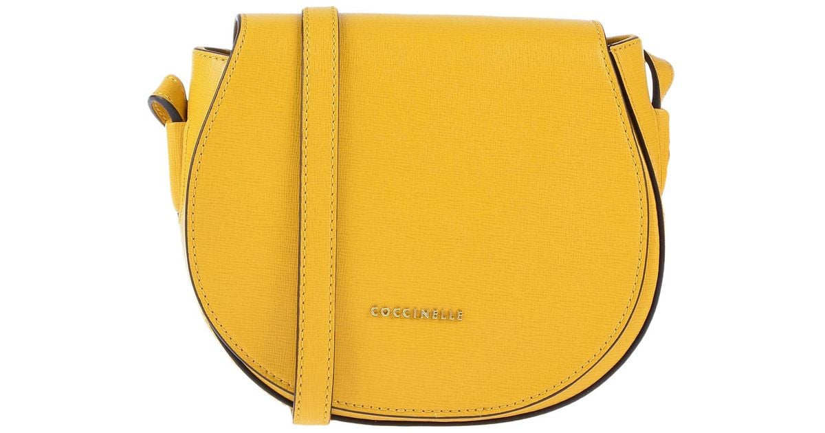 coccinelle yellow bag