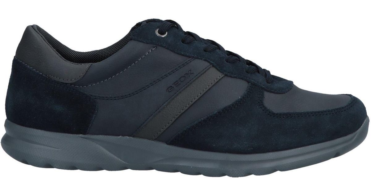Geox Suede Low-tops & Sneakers in Dark Blue (Blue) for Men - Lyst
