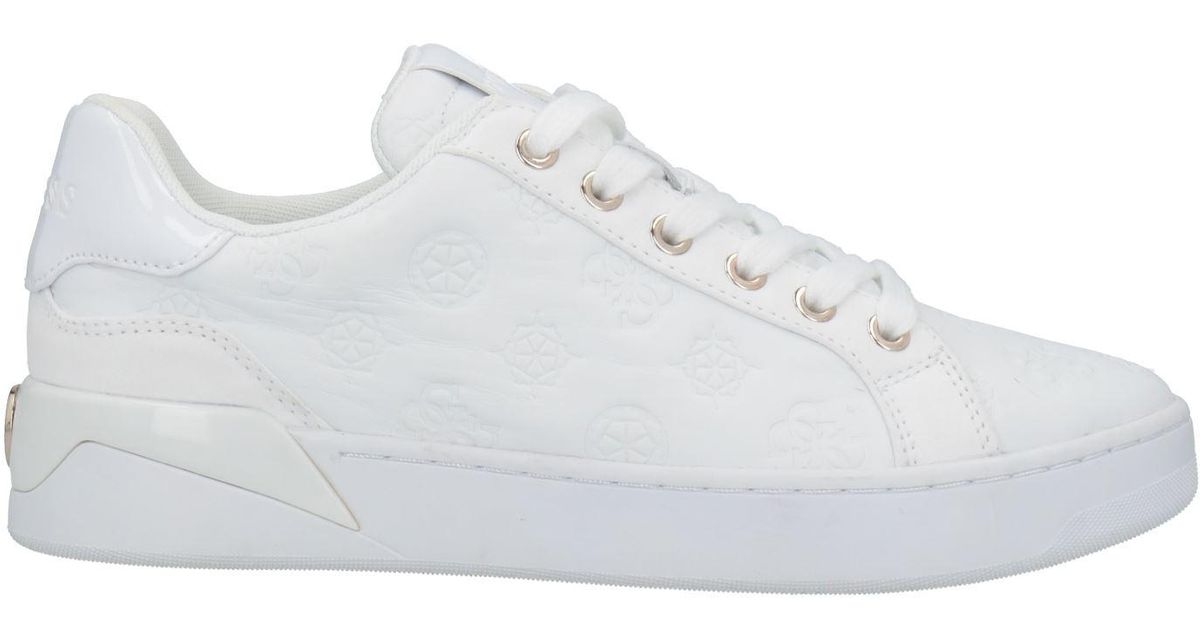 guess shoes white sneakers