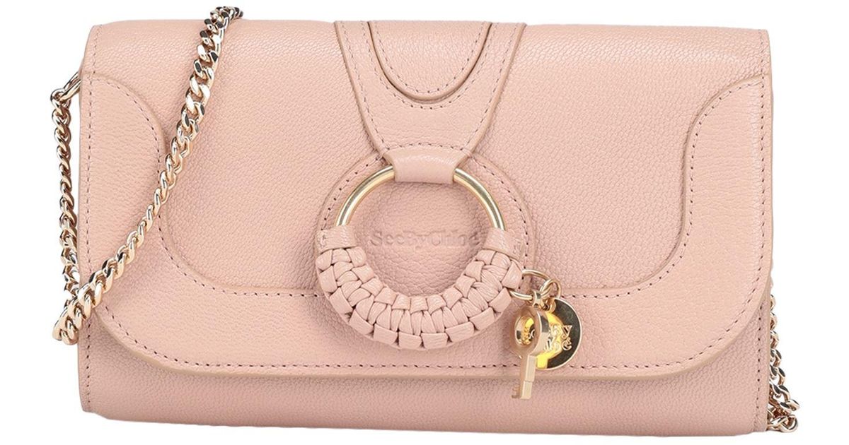 See By Chloé Handbag in Light Pink (Pink) | Lyst