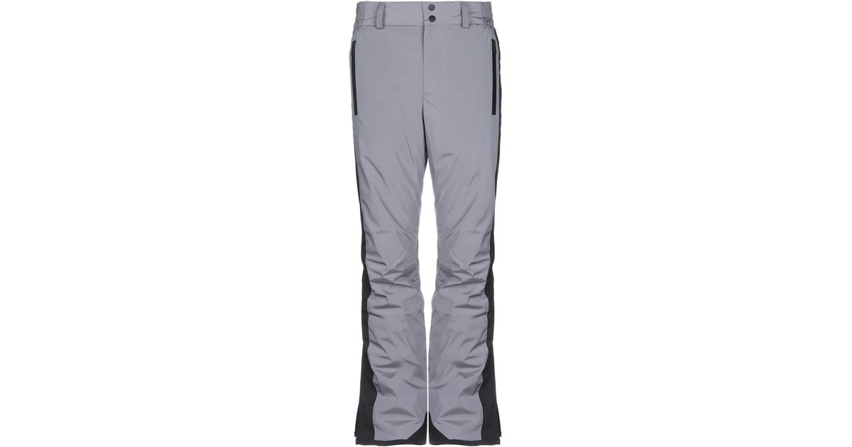 Fendi Leather Ski Pants in Grey (Gray) for Men Lyst