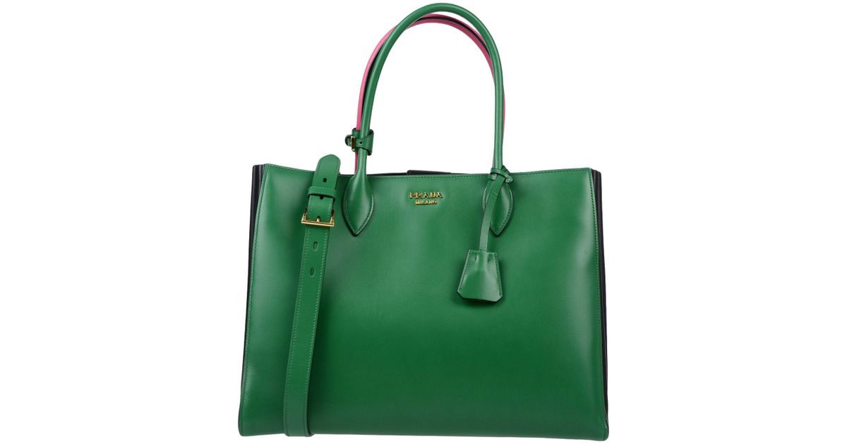 Prada Handbag in Green - Lyst