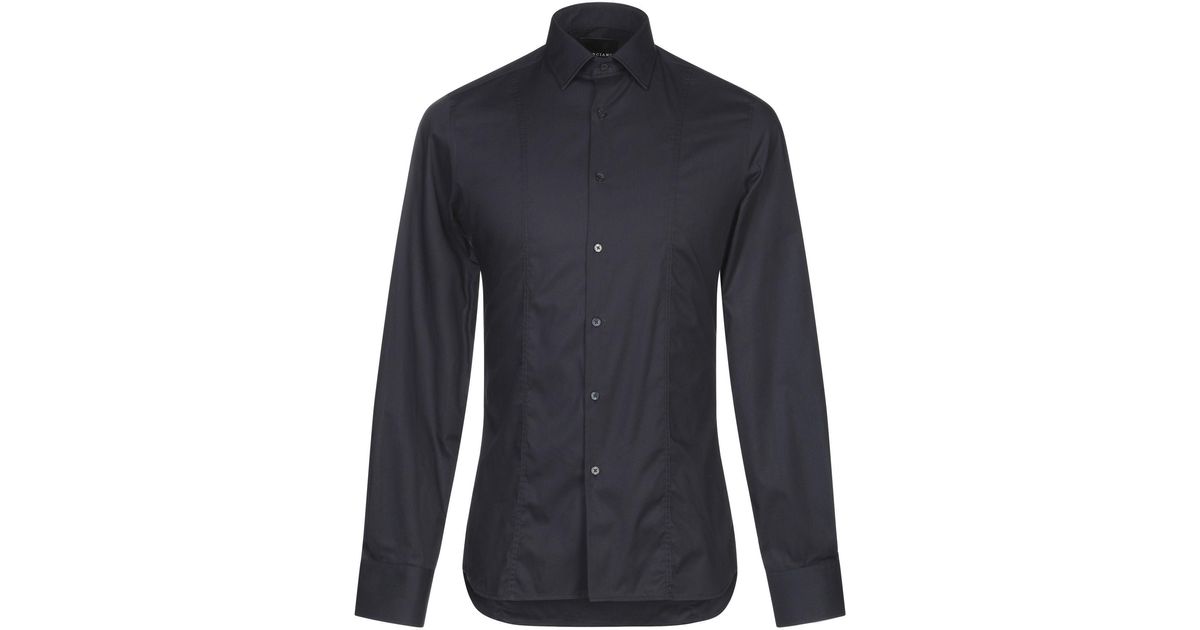 Guess Cotton Shirt in Bright Blue (Blue) for Men - Lyst