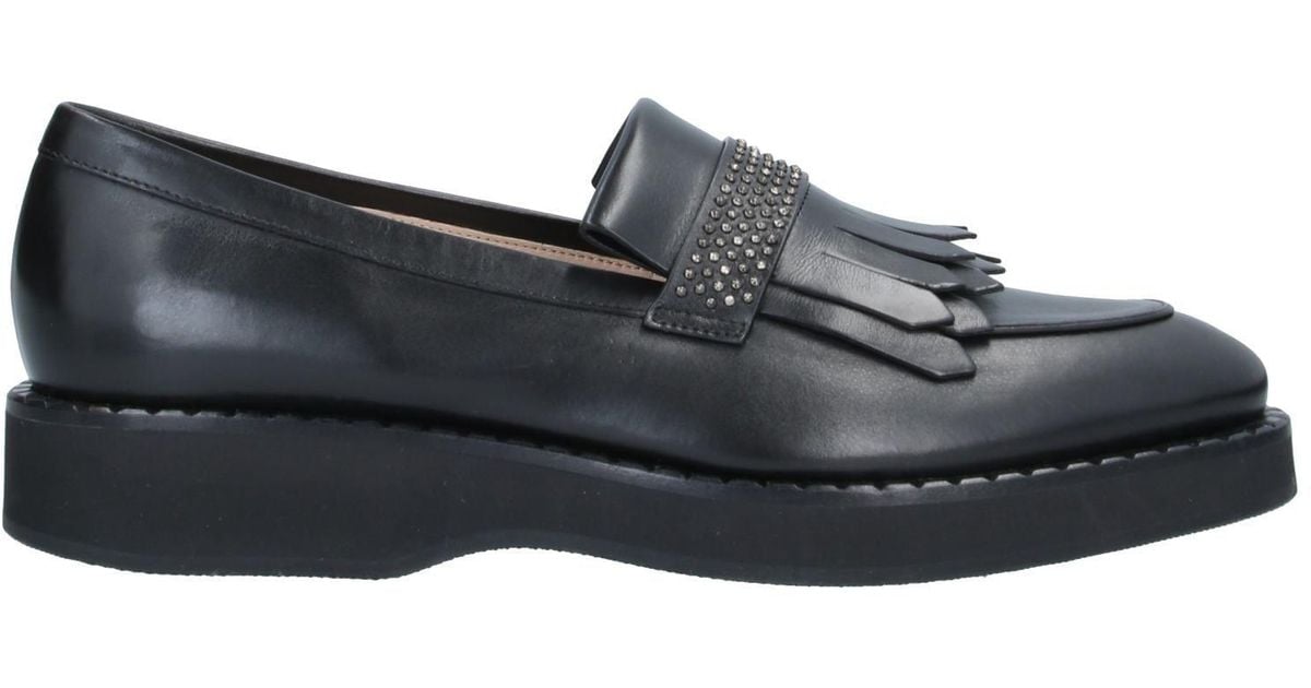 Fabiana Filippi Leather Loafer in Black - Lyst