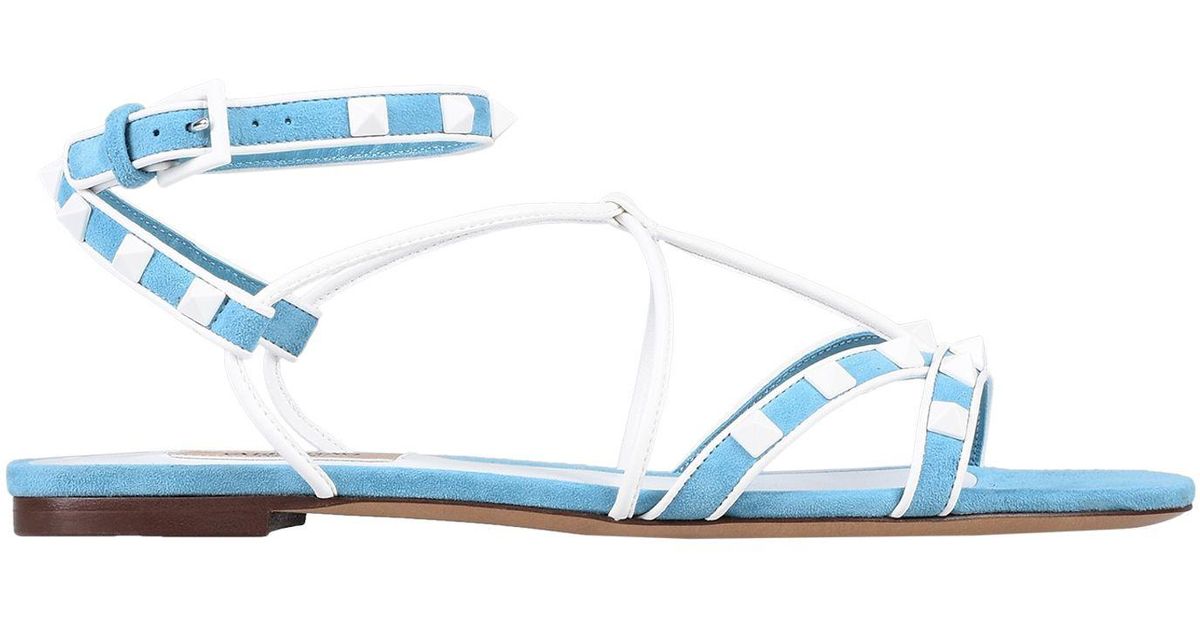 valentino suede sandals