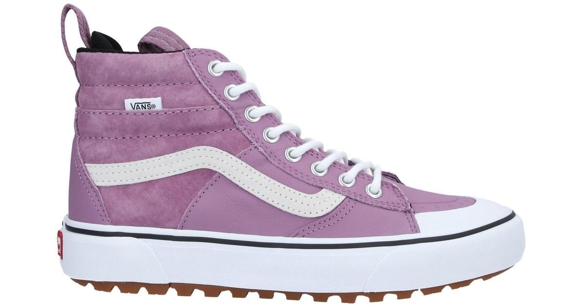 Vans Suede Hightops & Sneakers in Lilac (Purple) Lyst