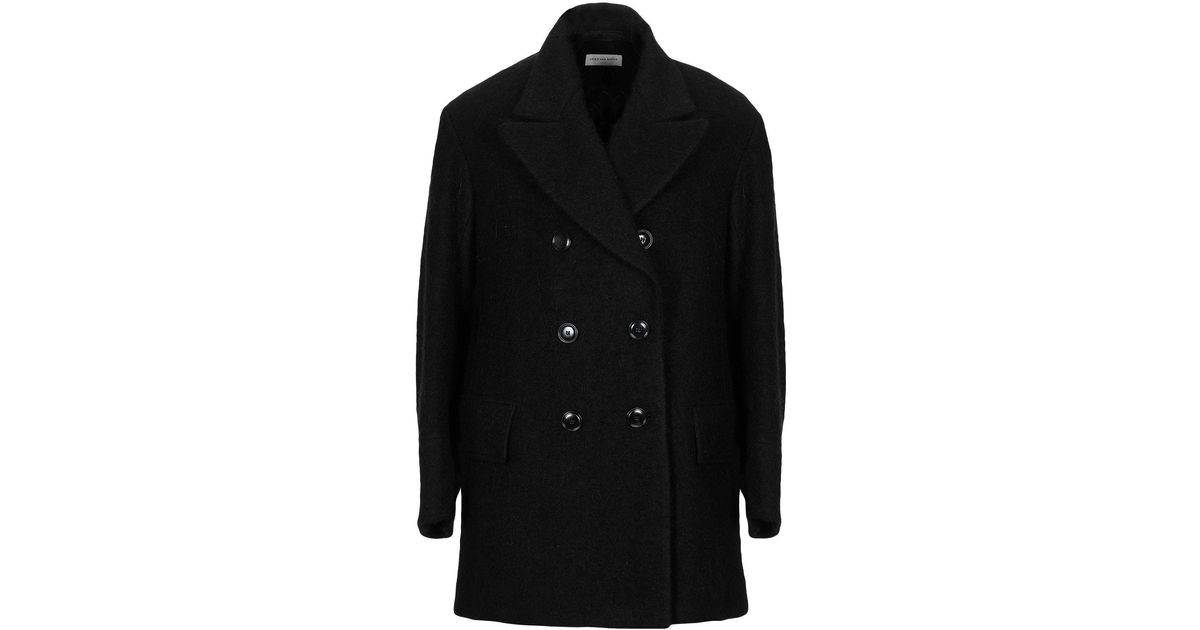 Dries Van Noten Coat in Black for Men - Lyst