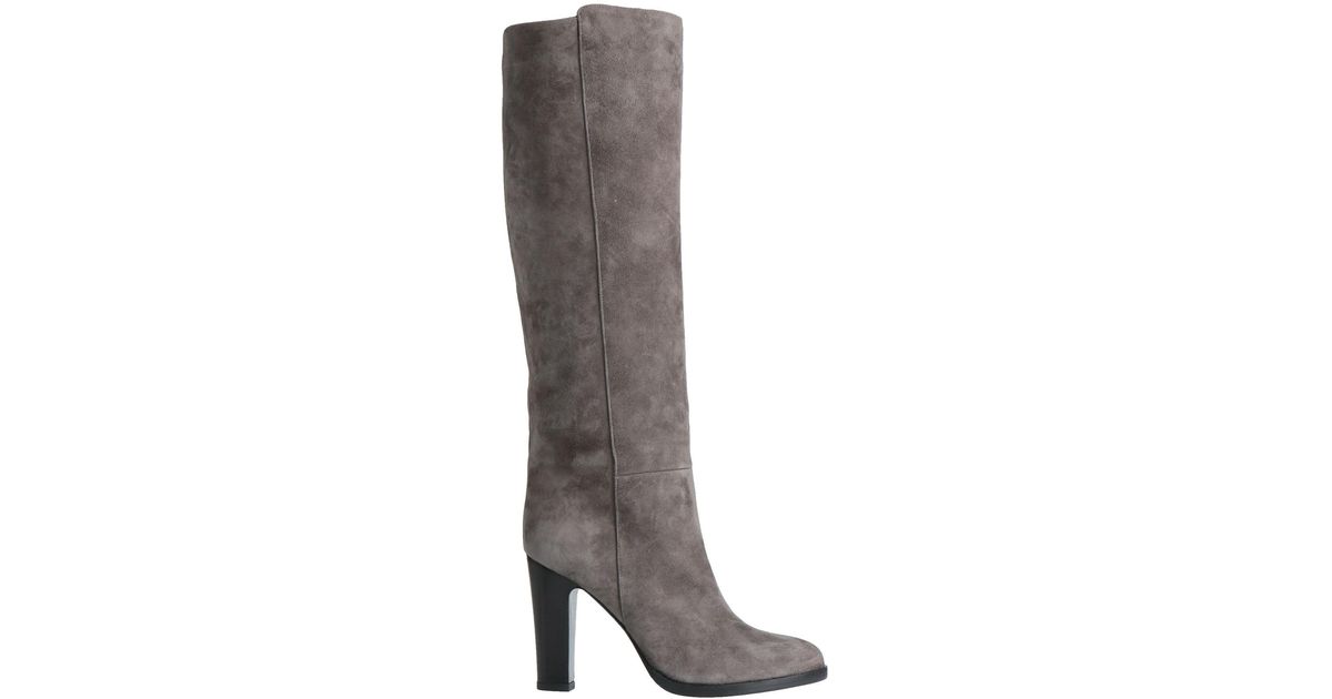 Chantal Knee Boots in Brown | Lyst