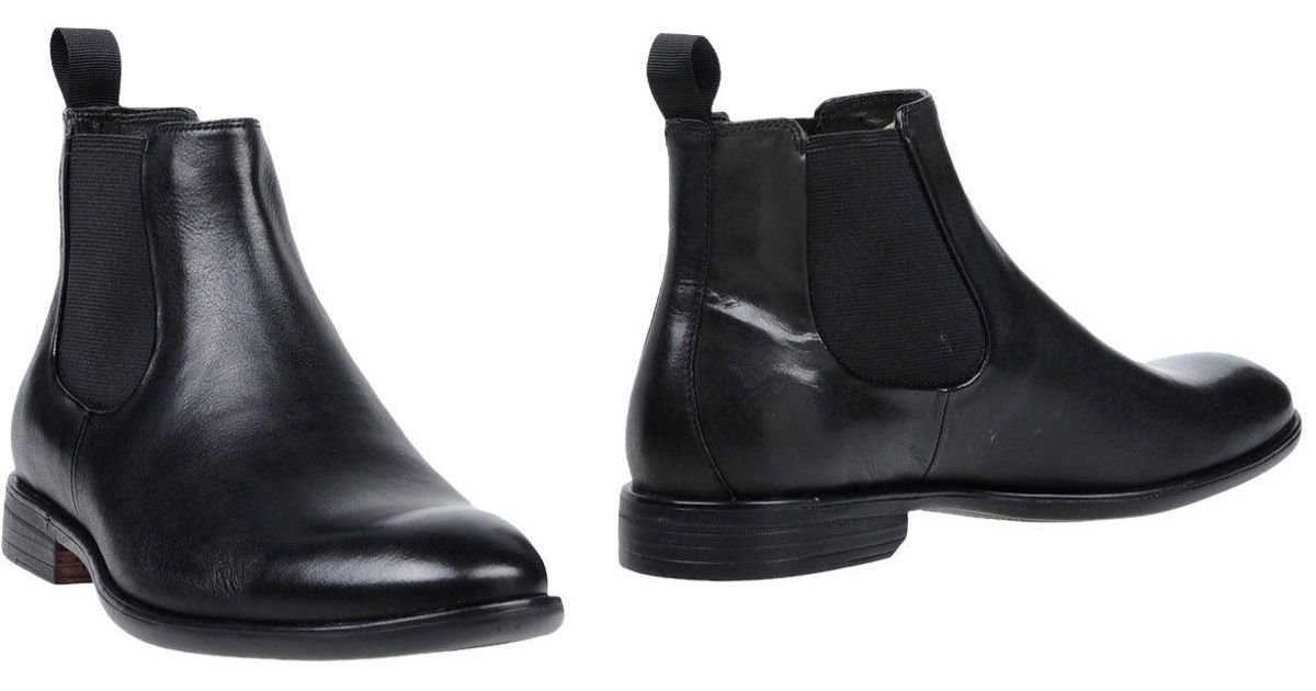 Vagabond Leather Ankle Boots in Black for Men Lyst