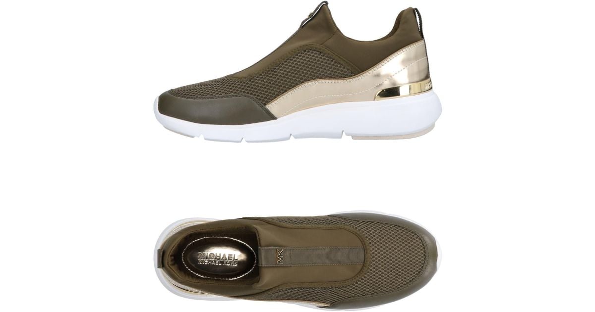 Groene MICHAEL KORS Sneakers POPPY LACE UP | Omoda