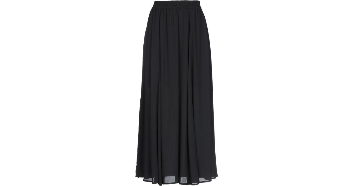 ..,merci Synthetic 3/4 Length Skirt in Black - Lyst