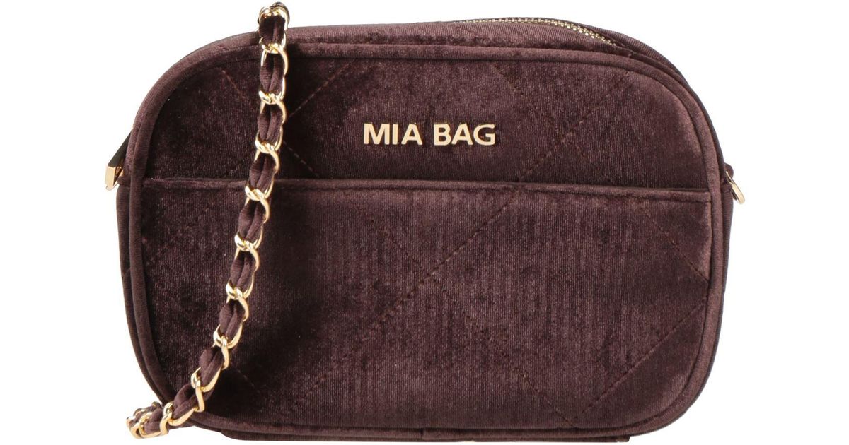 Mia Bag Cross-body Bag in Brown | Lyst