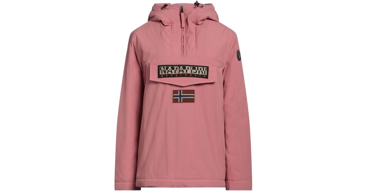 Napapijri Jacket in Pink | Lyst UK