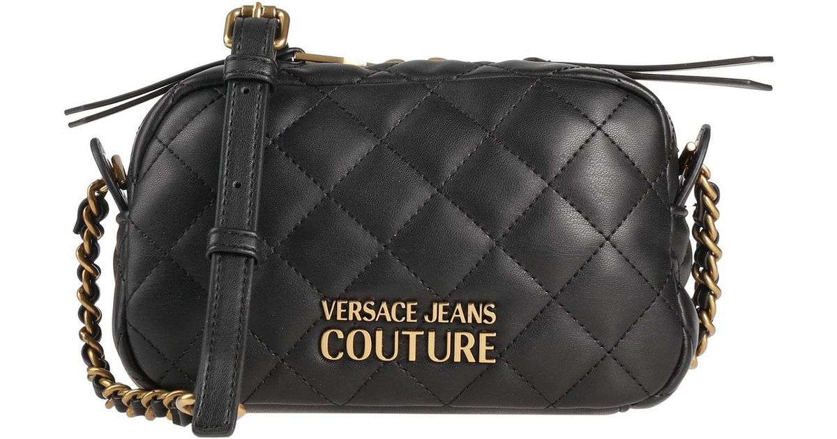 Versace Jeans Couture Cross-body Bag in Black | Lyst