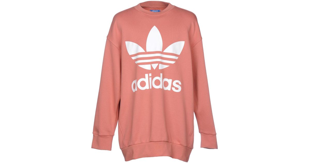 salmon pink adidas hoodie