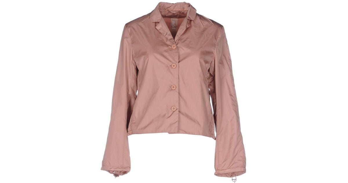Add Synthetic Jacket in Pastel Pink (Pink) - Lyst