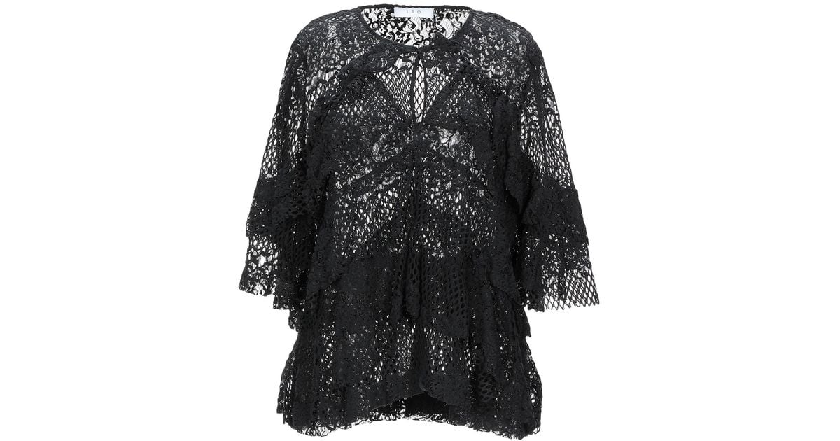 IRO Lace Blouse in Black Lyst