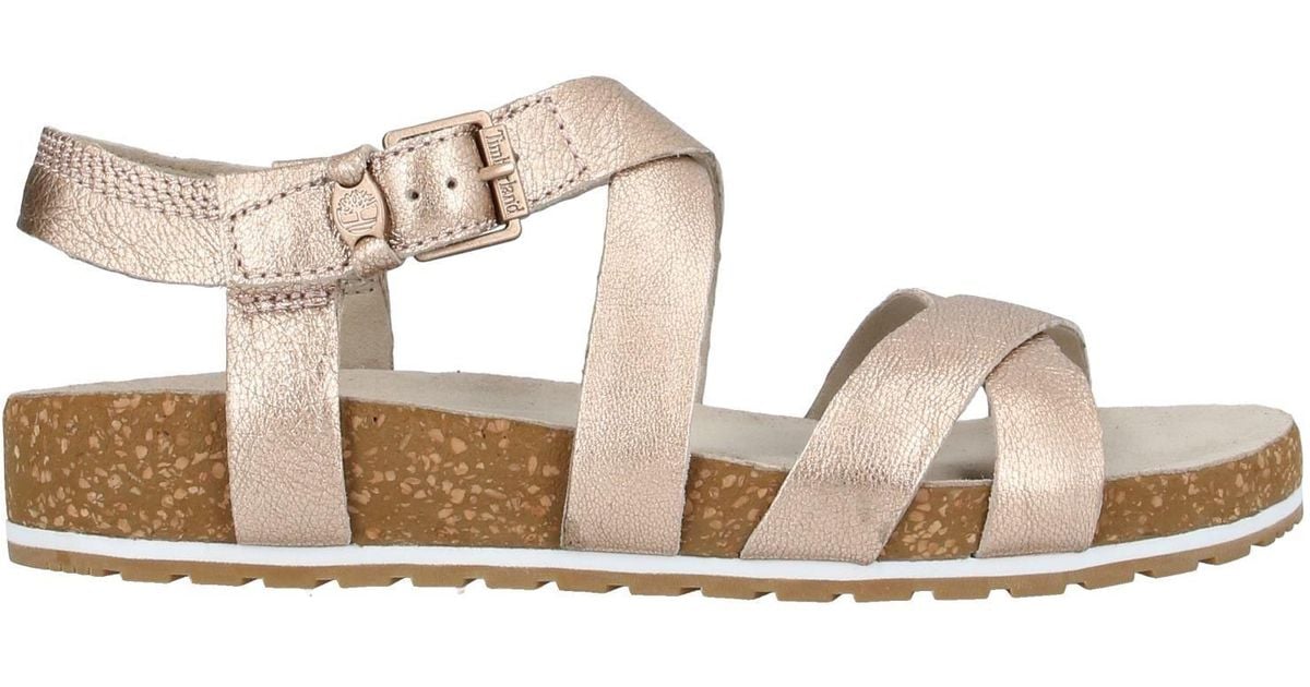 leather sandals timberland