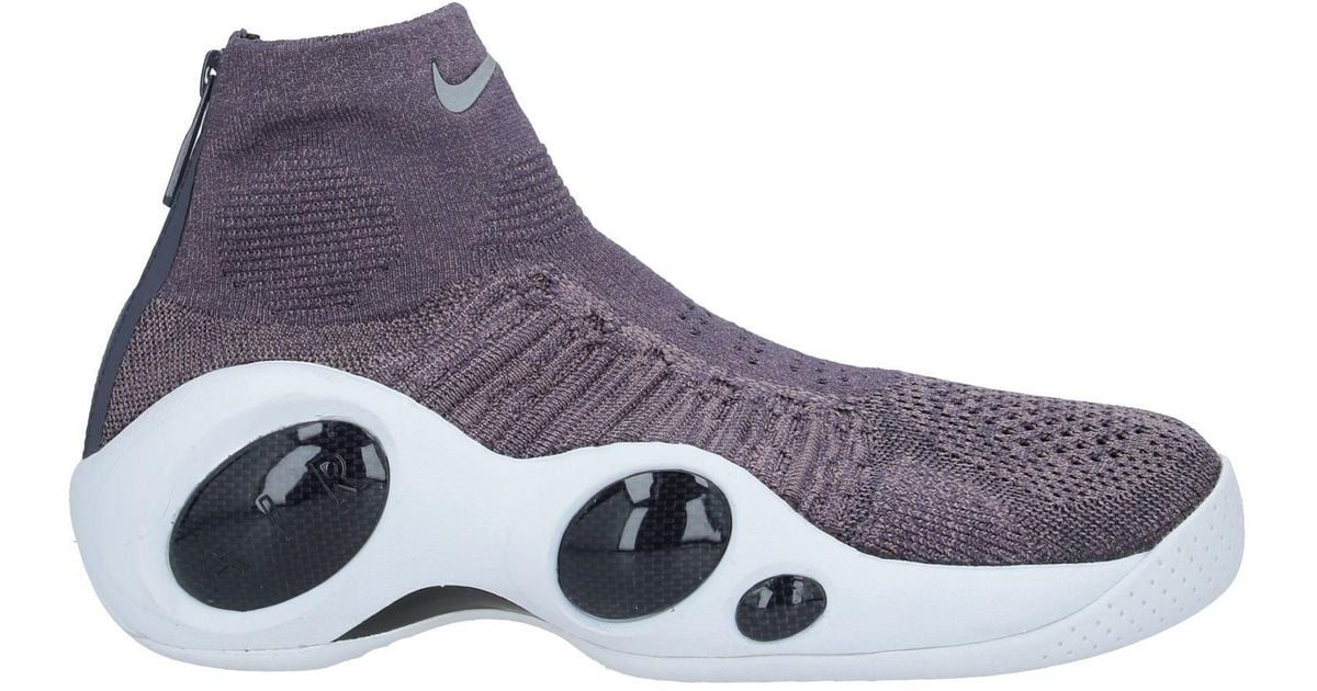 nike high tops purple
