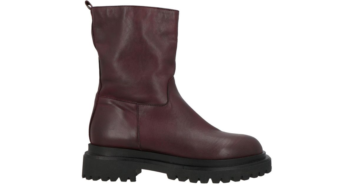 Aria Shoes Ankle Boots in Brown | Lyst UK