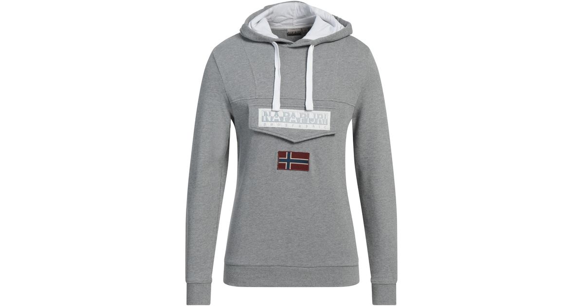 Napapijri Sweatshirt in Gray for Men Lyst