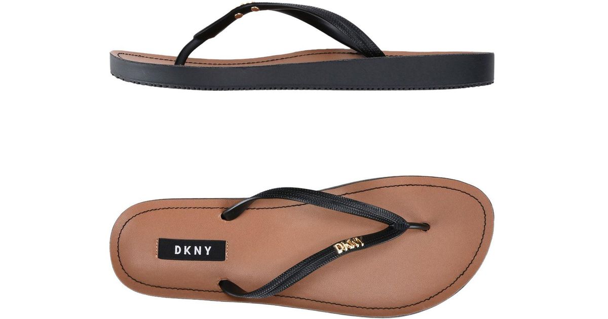 dkny toe post sandals
