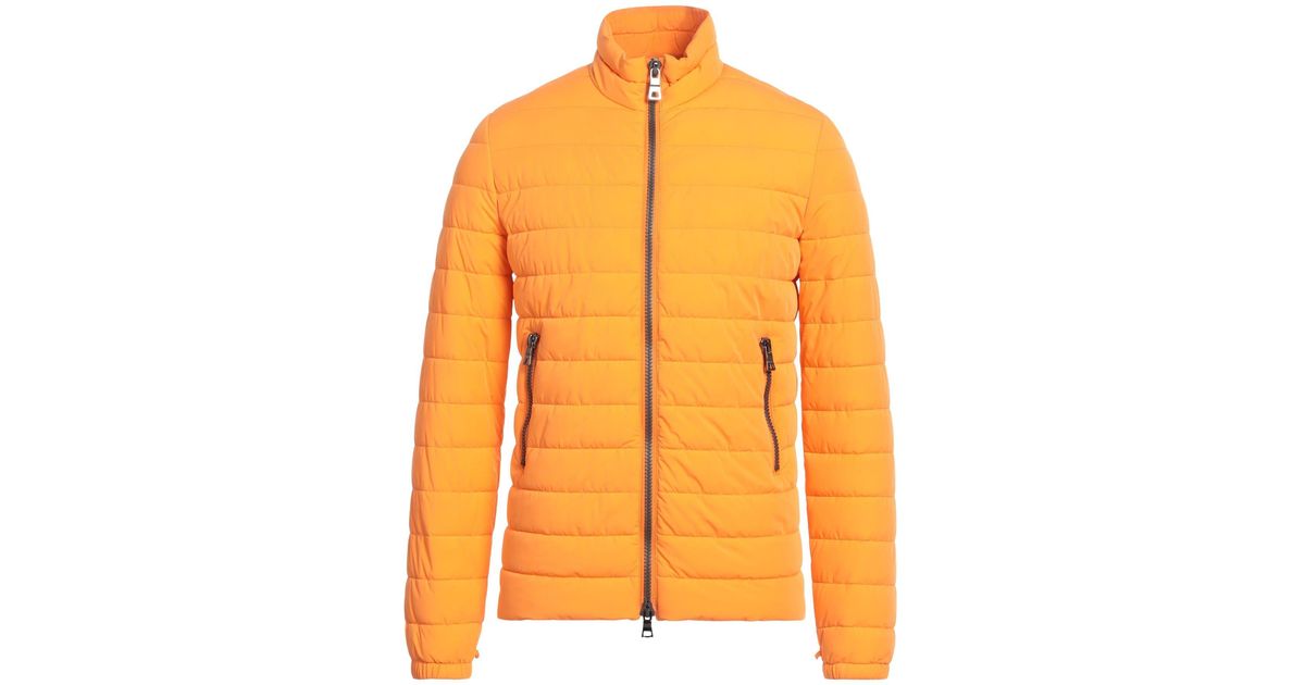 Marciano Down Jacket in Orange for Men | Lyst