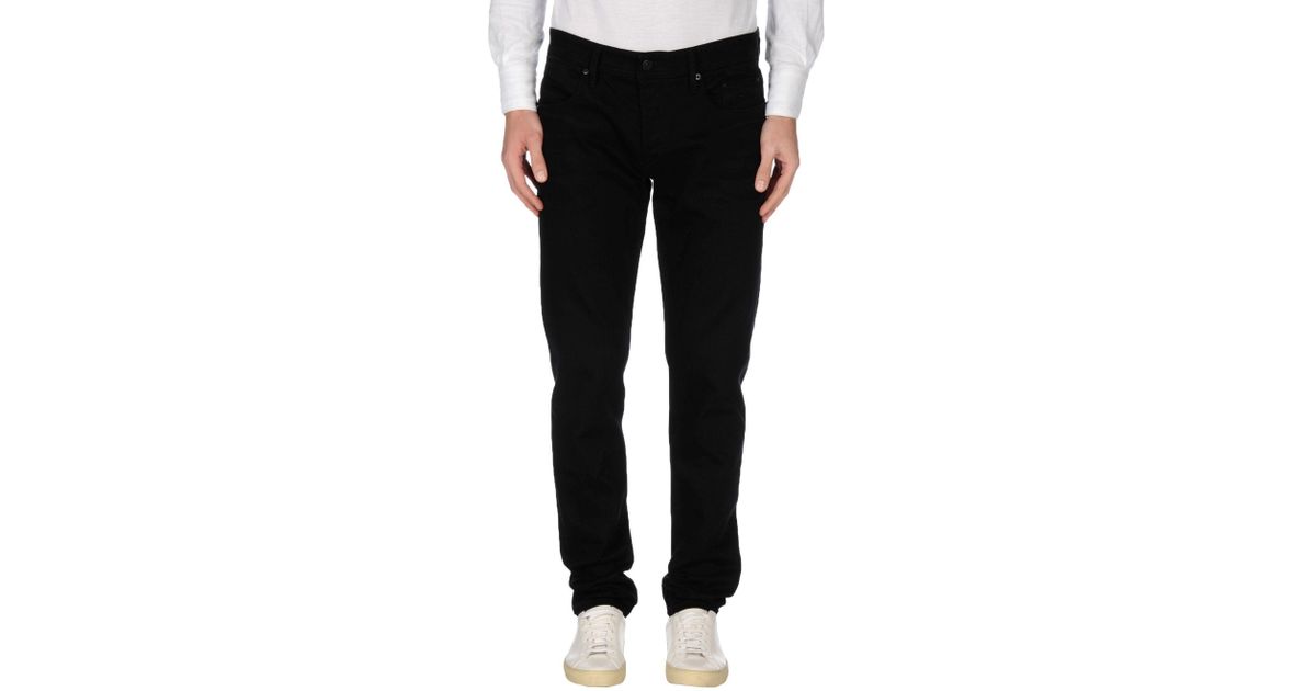 Siviglia Denim Trousers in Black for Men - Lyst