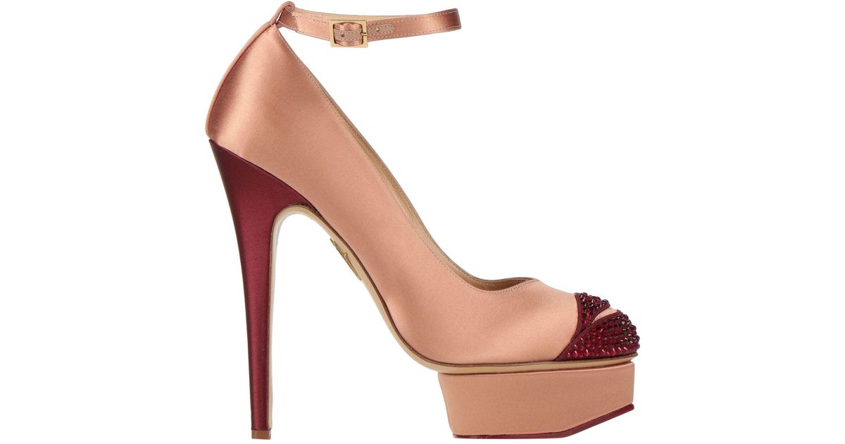 Charlotte Olympia Pumps in Pink | Lyst