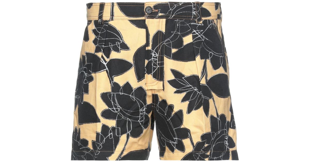 Jacquemus Canvas Shorts & Bermuda Shorts in Yellow for Men | Lyst UK