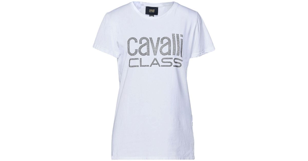 Class Roberto Cavalli T-shirt in White 