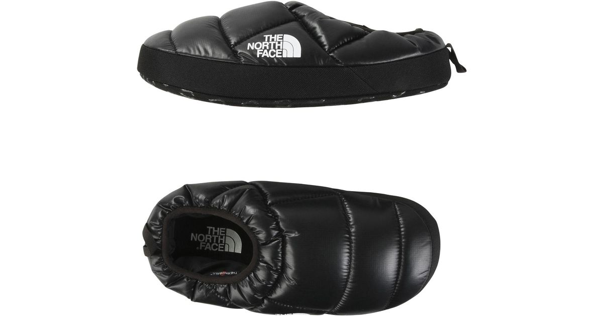 The North Face Synthetic Slippers in Shiny Black (Black) for Men - Lyst