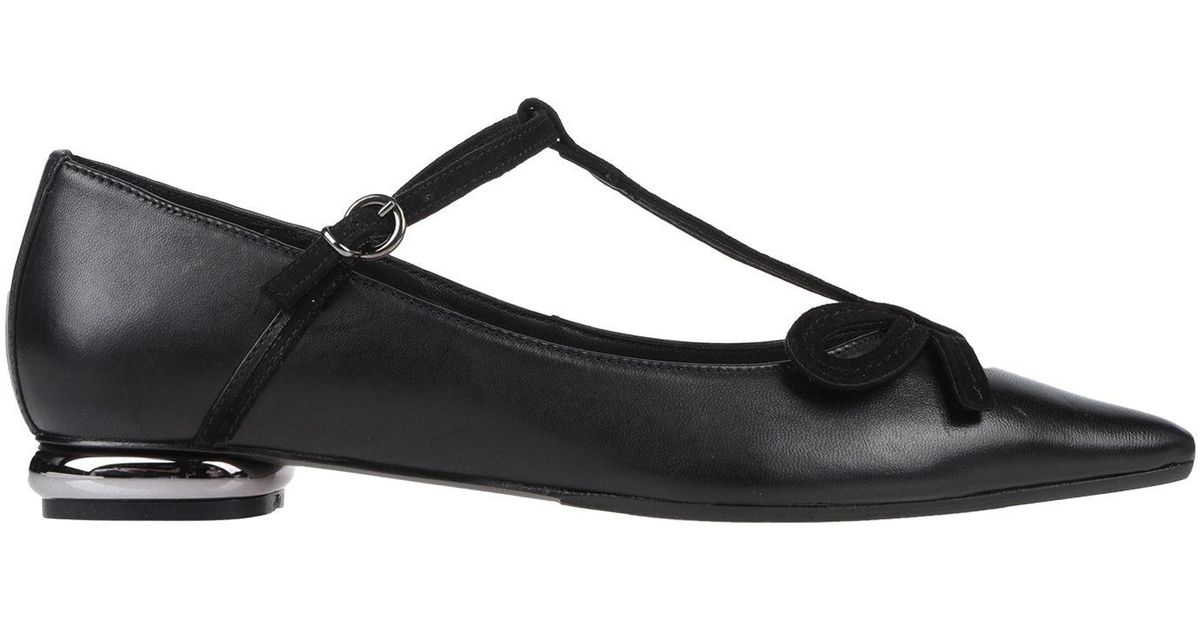 Anna Baiguera Ballet Flats in Black Lyst