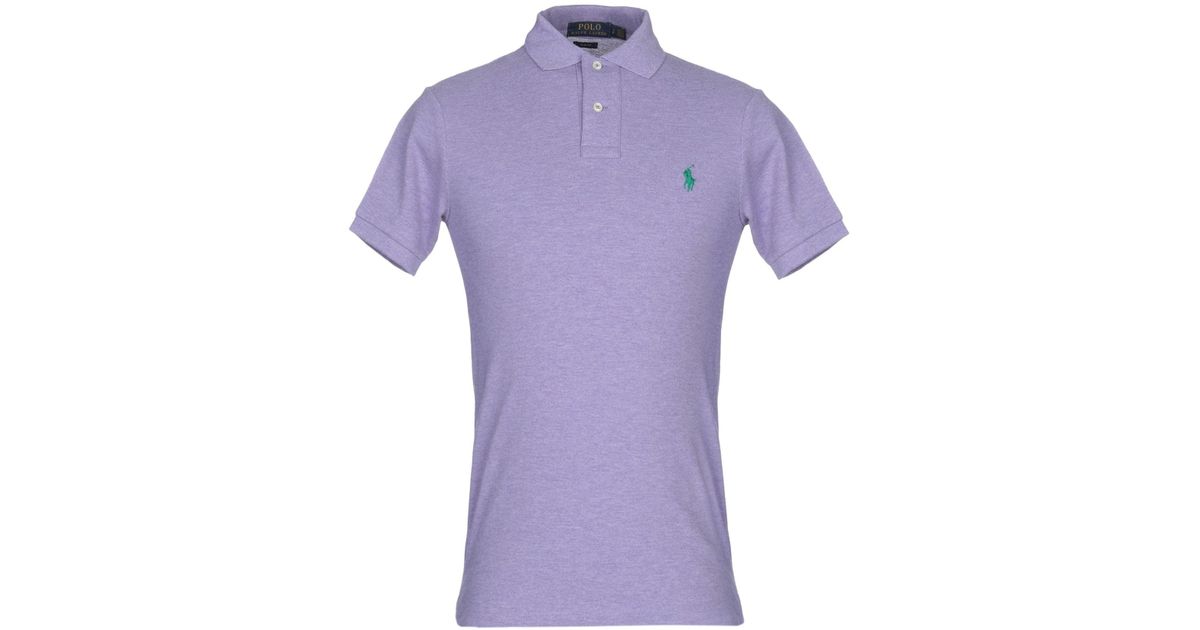 Polo Purple En Homme Pour Coloris Lauren Ralph dxCBoe