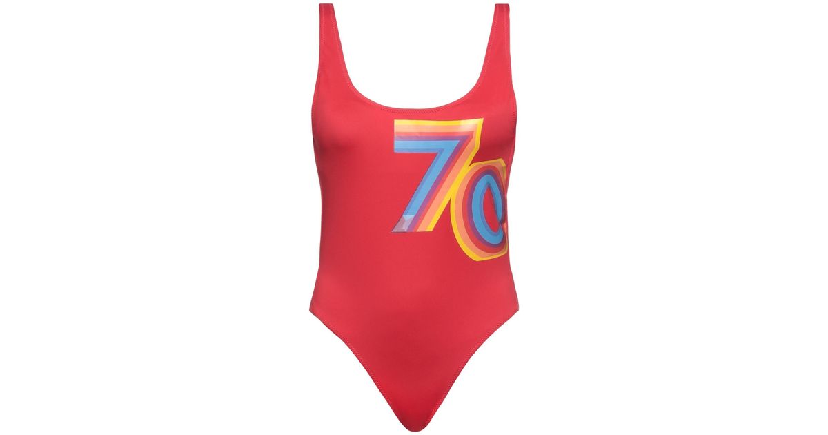 Banana Moon One-piece Swimsuit in Red | Lyst