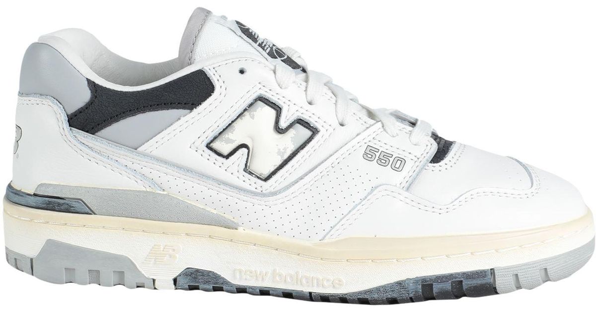 White new balance best sale trainers
