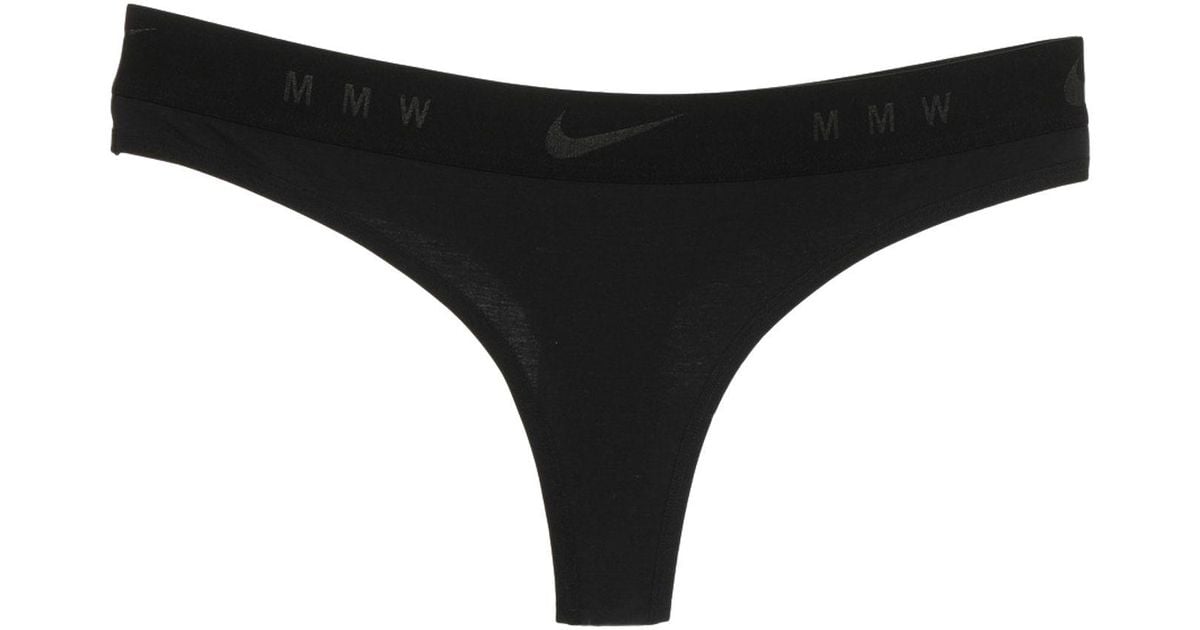 Nike Synthetic G-string in Black | Lyst