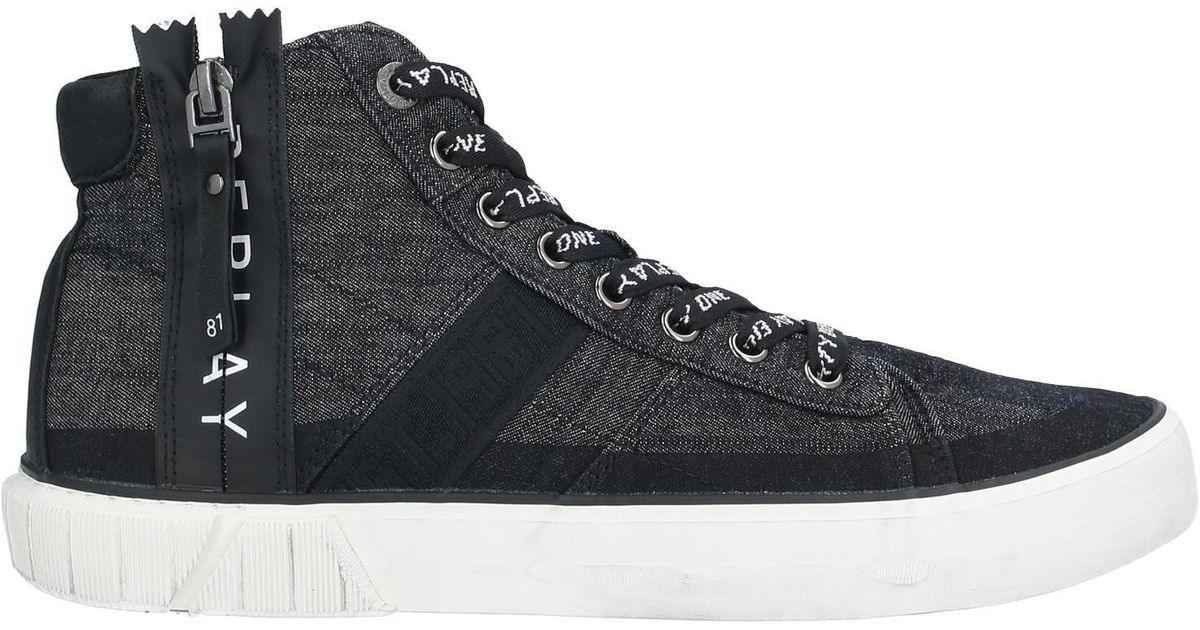 replay high top sneakers