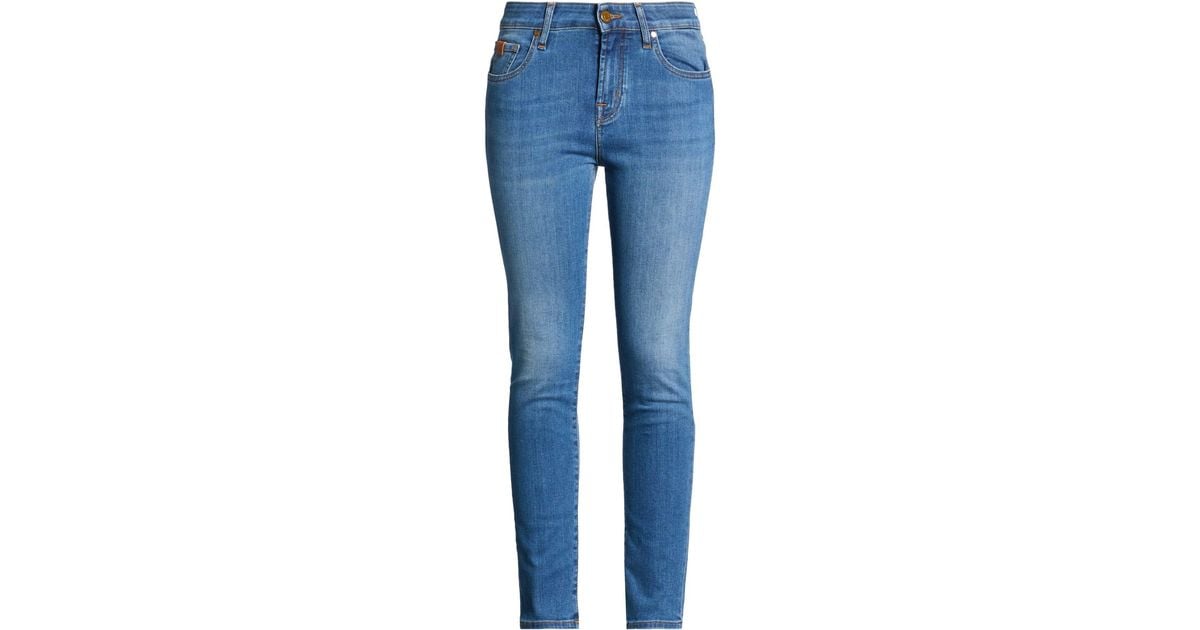 Jacob Cohen Blue Cotton Pants main image 1