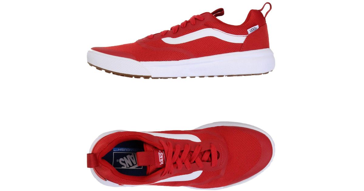 red low top vans