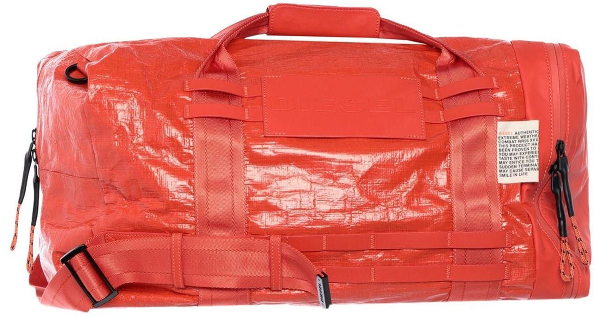 diesel orange bag