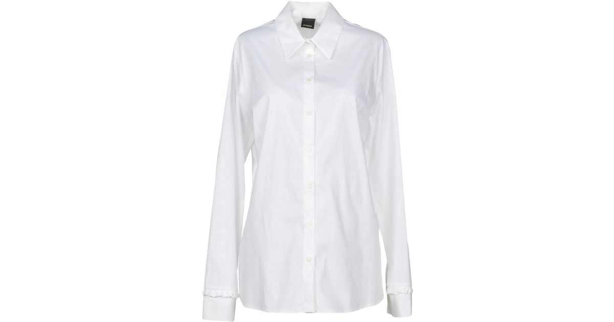 Pinko Shirt in White - Lyst