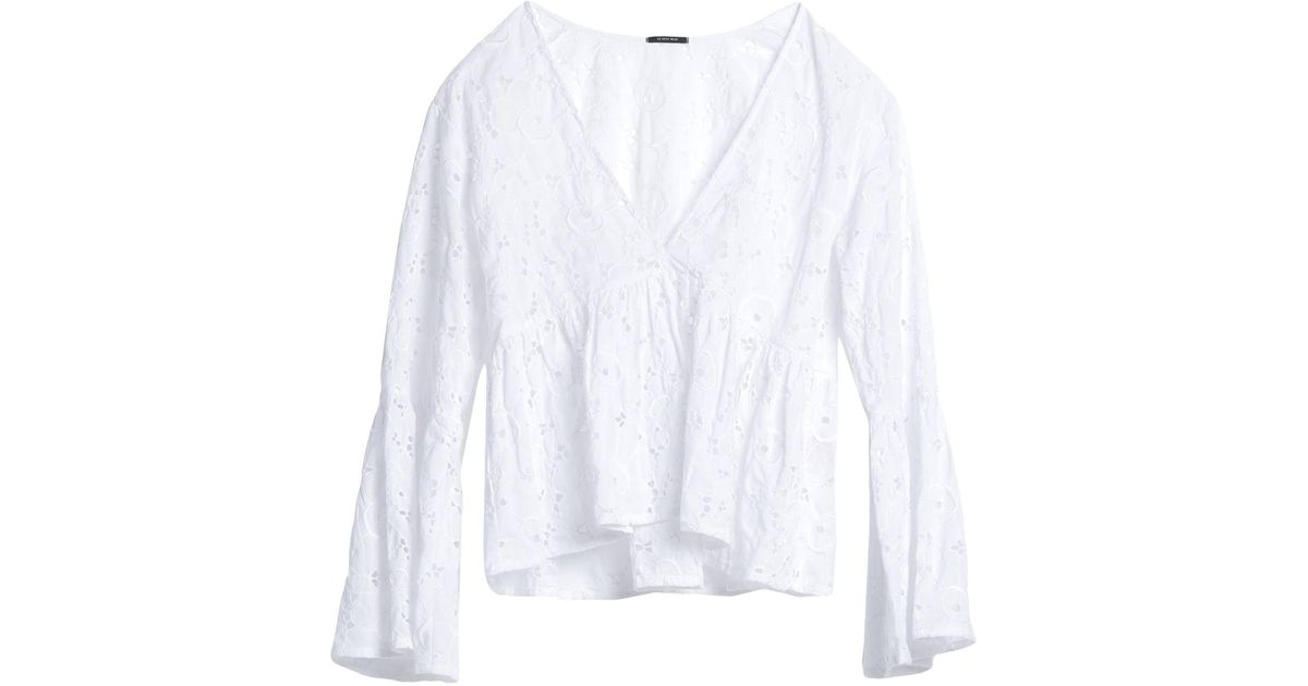 Le Petit Trou Blouse in White | Lyst UK