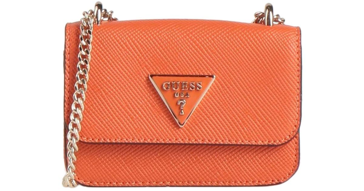 Guess Crossbody Bag in Orange Lyst