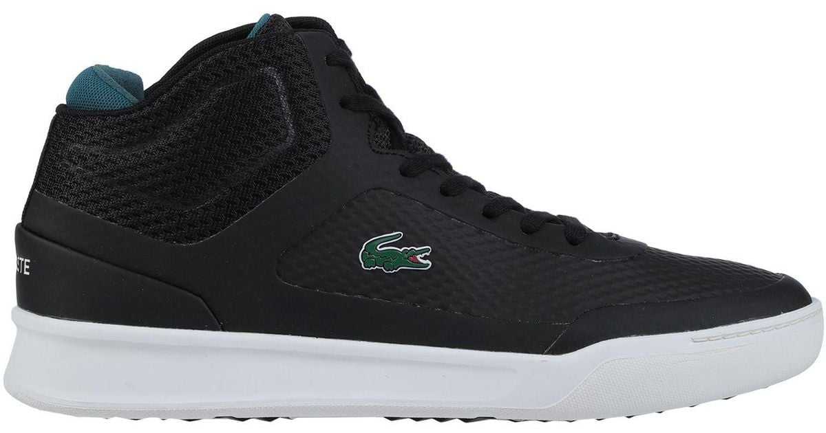 Lacoste High-tops & Sneakers in Black for Men - Lyst