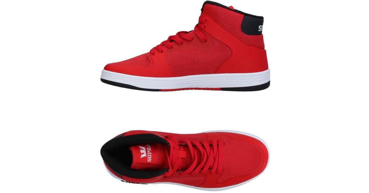 red supra high tops