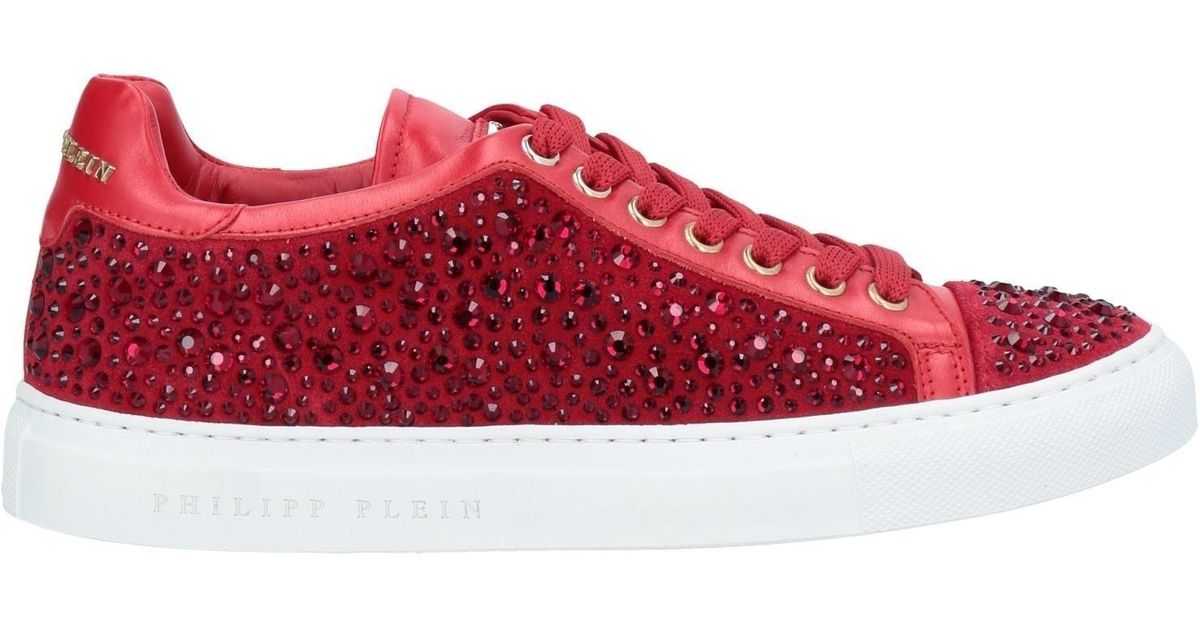 philipp plein trainers red
