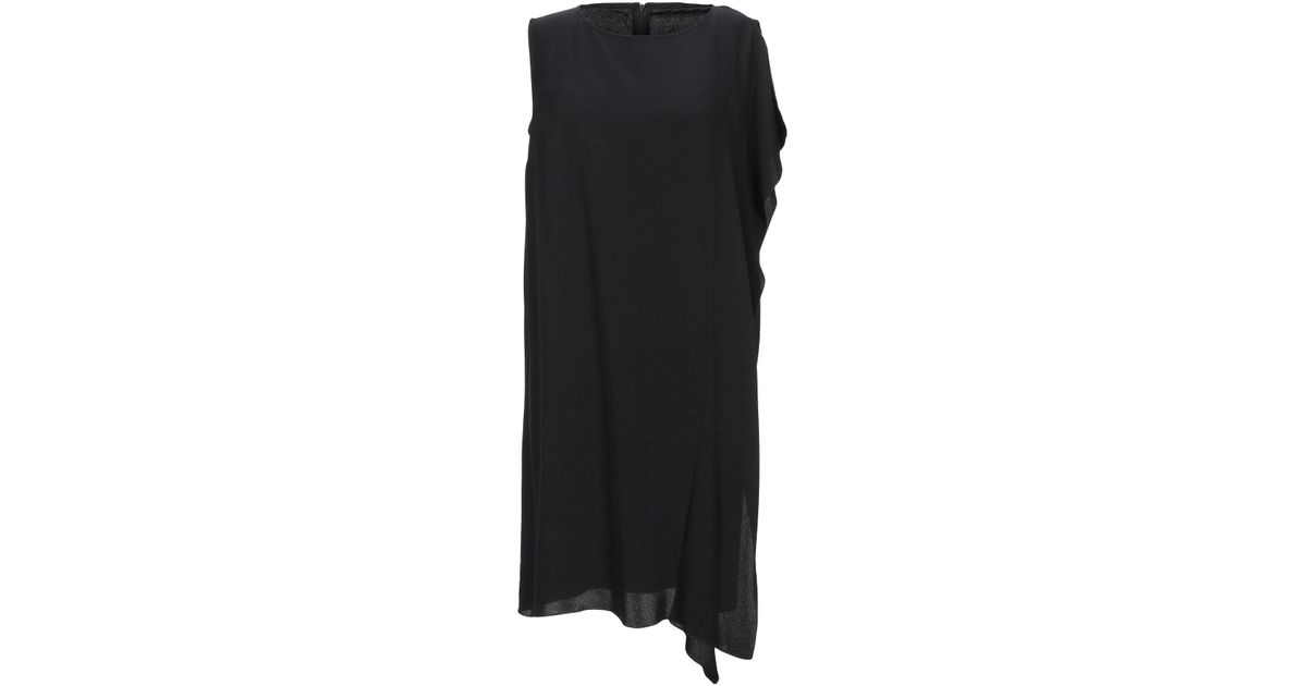 Dondup Synthetic Short Dress in Black - Lyst