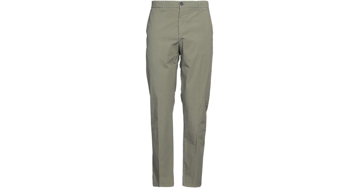 Alpha Studio Trouser in Gray for Men | Lyst