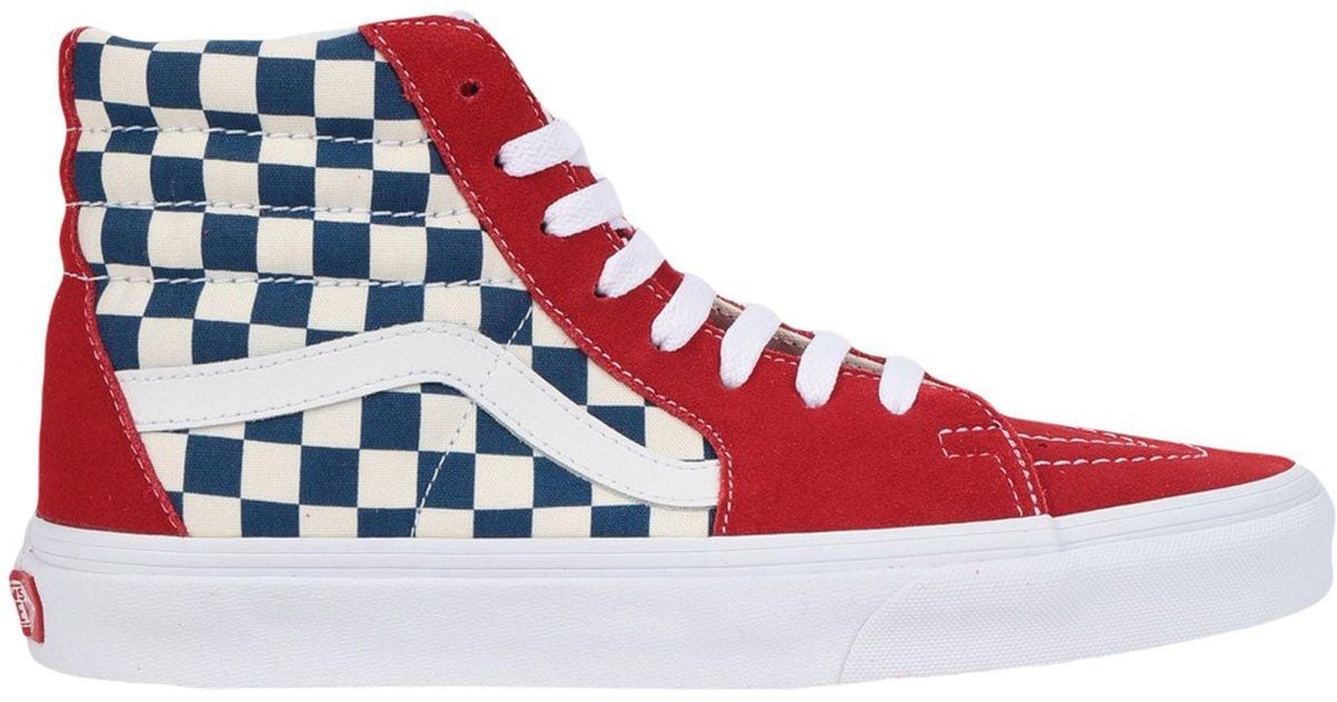 vans high tops red